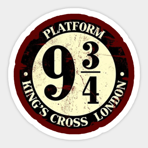 harry potter Cartoon Sticker TeePublic